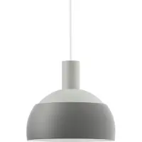 Louis Poulsen Hänglampa FJ Elements, dimbar, Aluminium / grå / zink, Vardagsrum / matsal, Aluminium / grå / zink, Modern, Pendellampa