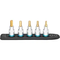 Hazet 986K-SR/5 Inner-sexkantig Fördelarkontakt 12.5 mm 1/2 5 delar Fyrkant, 1/2