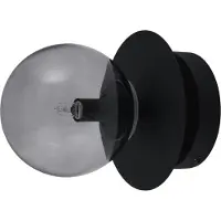 Globen Lighting Vägglampa , ART DECO, dimbara, Grå, Vardagsrum, Glas, Modern