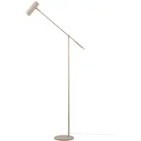 Globen Lighting Golvlampa Hubble READ, Creme / bärnsten, Vardagsrum / matsal, Metall, Skandinavisk, Golvlampa