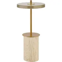 UMAGE Utomhusbelysning , Asteria MOVE MINI, dimbara, Beige, Vardagsrum, Marmor, Design