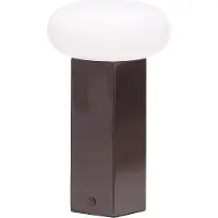 Hubsch Utomhusbelysning , LOW, dimbara, Brun / rost, Vardagsrum, Metall, Modern