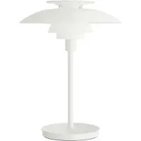 Louis Poulsen Utomhusbelysning , PH 80, dimbara, Vit, Vardagsrum, Aluminium, Design