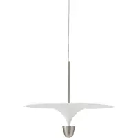 New Works Design pendellampa Kantarell, dimbar, Aluminium / grå / zink, Vardagsrum / matsal, Metall, Design, Pendellampa