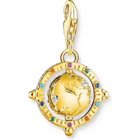 Thomas Sabo Charm Club Pendant Globe gold berlock 1923-488-7