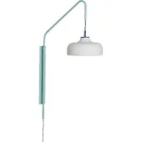 Hubsch Vägglampa , Current, Blå, Vardagsrum, Glas, Modern