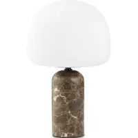 Northern Bordslampa , dimbara, Brun / rost, Vardagsrum, Glas