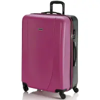 Itaca for woman. 71170-05 Large Travel Suitcase XL Rigid 4 Wheels Trolley 71170 Pink -75x50x30cm (OSFA), Casual, ABS / Polycarbonate, Big