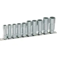 Hazet Hylsnyckelinsats-set 3/8 10 delar 880TZ/10H