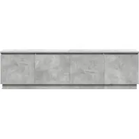 vidaXL TV-skåp Betonggrå 180 x 38 x 49 cm Konstruerat trä