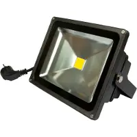 Synergy 21 LED Spot Outdoor floodlight 30W black housing warm white V2