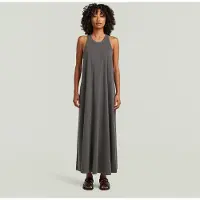 G-Star Washed Tank Maxi Dress - Grey - Women