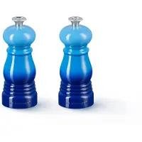Le Creuset Signature Salt- Och Pepparkvarnsset 11 Cm - Kryddkvarnar Abs-plast Azure