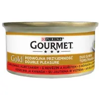 Gourmet Gold Nötkött och kyckling 85 g