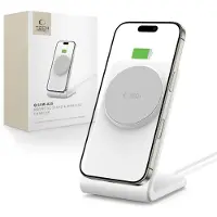 Tech-Protect QI15W-A38 MagSafe trådlös laddare - vit