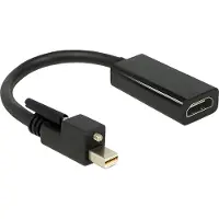 DeLOCK 62640 Mini-DisplayPort / HDMI Adapter [1x Mini-DisplayPort hane - 1x HDMI hona] Flerfärgad 0 mm