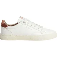 Pepe Jeans för kvinnor. PLS31537 Sneakers Kenton Klass vit (40), Karta, Nyckelband, Casual