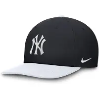 Nike Mlb New York Yankees Dri-fit Pro Structured Square Bill Keps