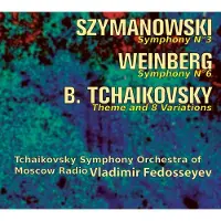 RecordCityJP CD TCHAIKOVSKY SYMPHONY ORCHESTRA OF M - Sym 3 / Sym 6 / Tema & 8 Variation CR991095 Icke Japan Klassisk Begagnad black