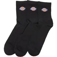 Dickies Strumpor - 3-pack - Valley Grove - Svart - - 39/42 - Strumpor