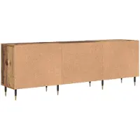 vidaXL TV-skåp Gammalt trä 150 x 30 x 50 cm Konstruerat trä
