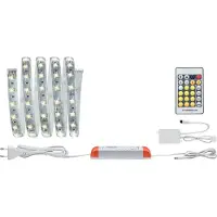 Paulmann MaxLED Tunable White 70623 LED-list bas-set med kontakt 24 V 1.5 m Varmvit, Neutralvit, Dagsljusvitt 1 st