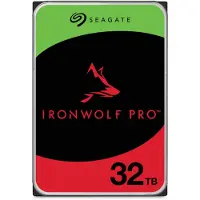 Seagate IronWolf Pro ST32000NT000 - Hårddisk - 32 TB - inbyggd - 3.5 - SATA 6Gb/s - 7200 rpm - med 3 års Rescue Data Recovery