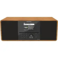 Telestar Internet-CD-radio TOP 300 Holz Internet, DAB+, FM inkl. fjärrkontroll Trä