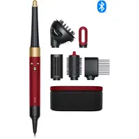 Dyson Nya Airwrap I.D. Multi-Styler Och Hårfön - Curly+Coily (Red Velvet/Gold)