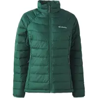 Columbia Outdoorjacka 'Powder Lite II' smaragd / vit