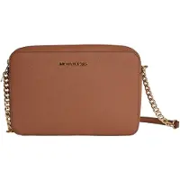 Michael Kors Jet Set 35T8GTTC9L Läder Crossbody Väska för Kvinnor