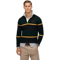 Superdry Vintage Athletic Stripe Rugby T-shirt Med Lång ärm