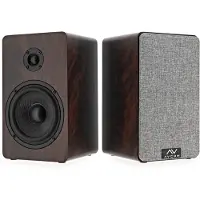 AVCOM 5" Bookshelf Speaker (par) Valnöt