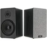 AVCOM 6" Bookshelf Speaker (par) Svart