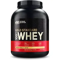 Optimum Nutrition , Guld Standard 100% Whey, Fransk Vaniljkräm, 5 lb (2,27 kg)