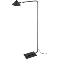Watt & Veke Golvlampa , Kuro, dimbara, Svart, Vardagsrum, Metall, Design