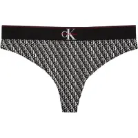 Calvin Klein Jeans String THONG kvinnor - Svart - EU S