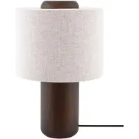Globen Lighting Bordslampa Bosco, Creme / bärnsten, Vardagsrum / matsal, Trä, Bordslampa
