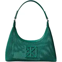 Calvin Klein Emblem Logo Mesh Shoulder Bag
