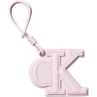 Calvin Klein Leather Signature Logo Stitched Bag Charm
