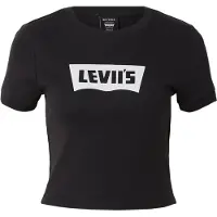 Levi's T-shirt 'Essential' svart / vit