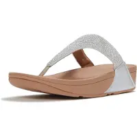 Original Brands Lulu Crystal Embellished Toe Post Sandaler