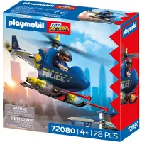 Playmobil Police Helicopter With Radar Byggspel