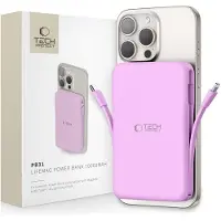 Tech-Protect PB31 MagSafe 10000mAH Power Bank - Lila