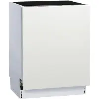 Scandomestic DWI1444WC - Diskmaskin - inbyggd - Fördjupning - bredd: 60 cm - djup: 58 cm - höjd: 82 cm - vit