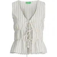Jack & Jones Almira Linen Jjxx ärmelös Blus