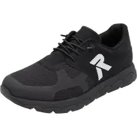 Rieker Låg sneaker svart / vit