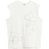 Desigual T-shirt brun / vit