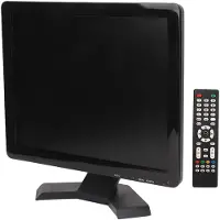 Igeteck 15-tums TFT LCD-skärm med VGA HD Multimedia AV BNC USB DC-ingångsgränssnitt Bärbar HD-färgskärm US Plug