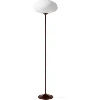 Gubi Golvlampa , Stemlite, dimbara, Röd, Vardagsrum, Metall, Design